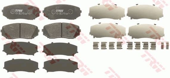 Brake Pad Set, disc brake COTEC GDB3471 - image 2