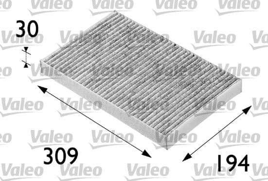 Filter, cabin air VALEO PROTECT 698682