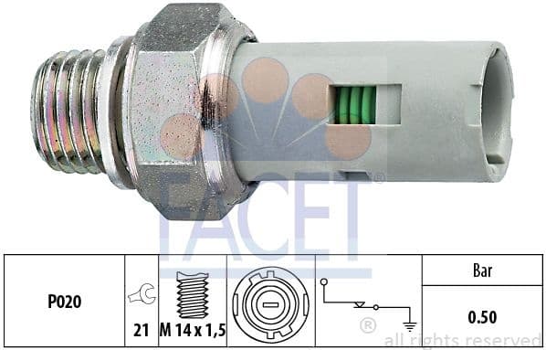 Sensor oil pressure light 7.0151 - image 2