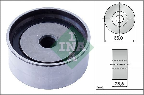 Deflection Pulley/Guide Pulley, timing belt 532050410