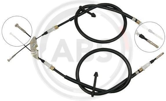 Cable Pull, parking brake K19885