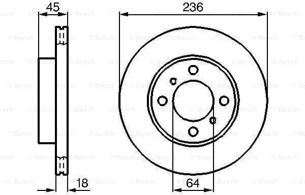 Brake Disc 0986478572
