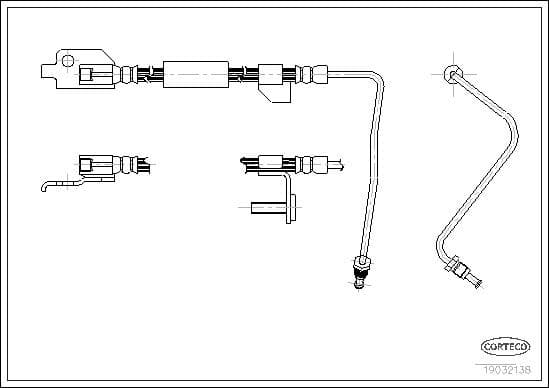 Brake Hose 19032138 - image 2