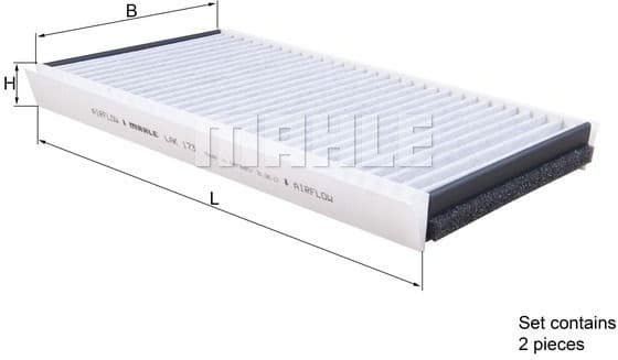Filter, cabin air LAK173/S - image 2