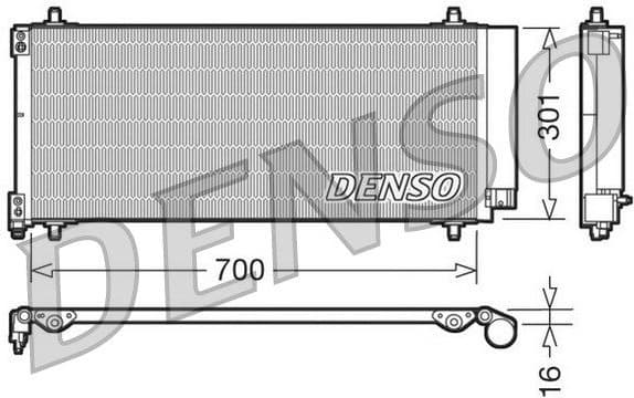 Condenser, air conditioning DCN21027