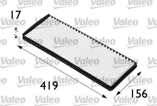 Filter, cabin air VALEO ESSENTIAL 698165