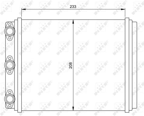 Heat Exchanger, interior heating 54249
