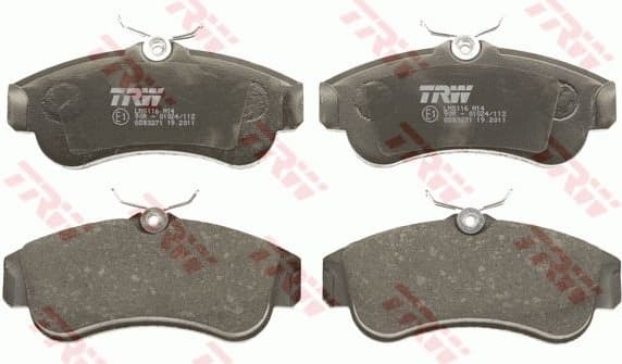 Brake Pad Set, disc brake GDB3271 - image 2