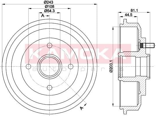 Brake Drum 104023