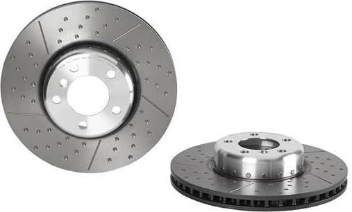 Brake Disc PRIME LINE - Composite 09.C398.13