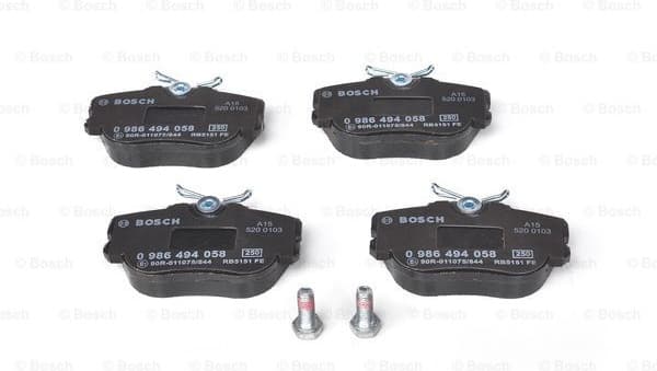 Brake Pad Set, disc brake 0986494058 - image 6