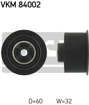 Deflection Pulley/Guide Pulley, timing belt VKM 84002