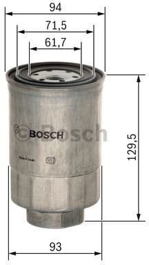 Fuel Filter 1457434453