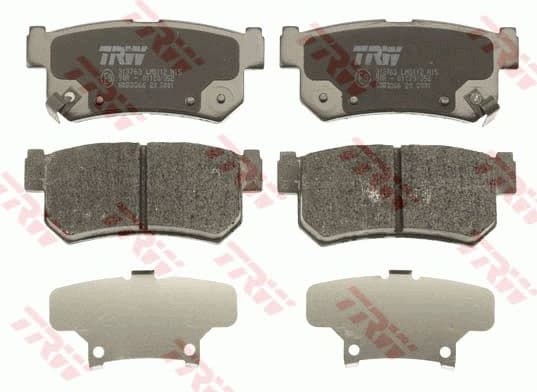 Brake Pad Set, disc brake COTEC GDB3366 - image 2