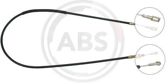 Cable Pull, parking brake K10091