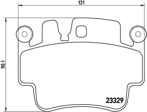 Brake Pad Set, disc brake PRIME LINE P65009