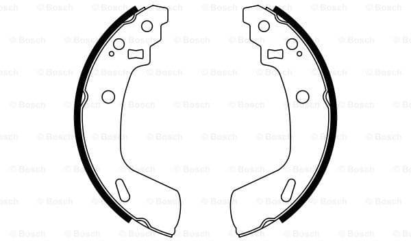 Brake Shoe Set 0986487775