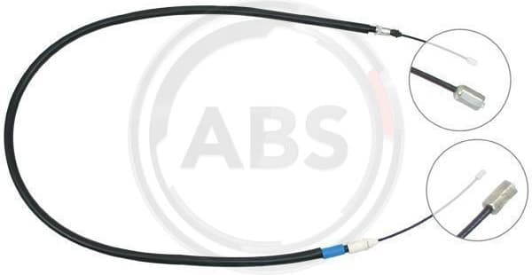 Cable Pull, parking brake K19208