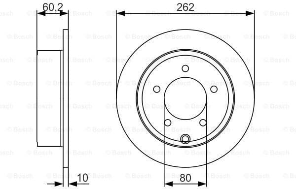 Brake Disc 0986479A39