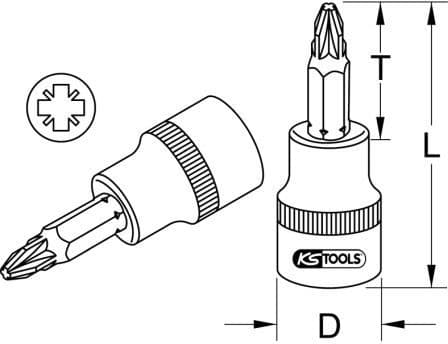 Socket Wrench Insert 911.1402 - image 9