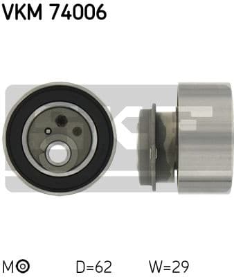 Tensioner Pulley, timing belt VKM 74006
