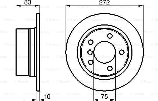 Brake Disc 0986478439 - image 2