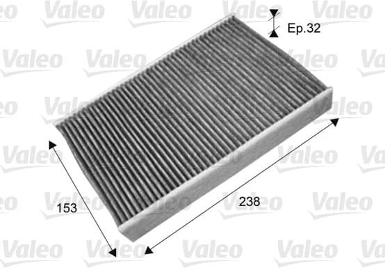 Filter, cabin air VALEO PROTECT 715722