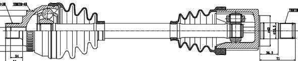 Drive Shaft 299120
