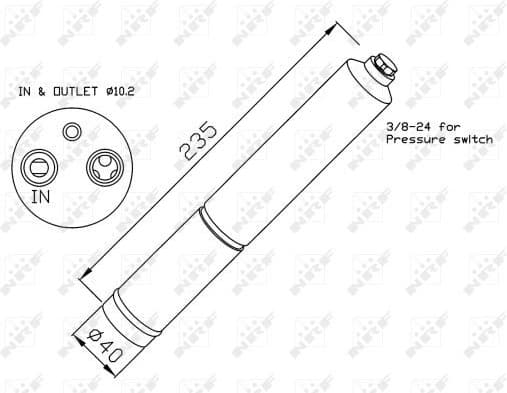 Dryer, air conditioning EASY FIT 33224