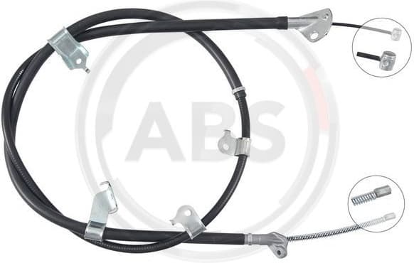 Cable Pull, parking brake K17632
