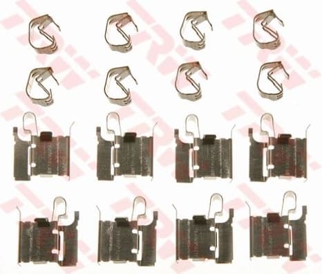 Accessory Kit, disc brake pad PFK587