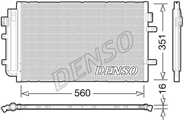Condenser, air conditioning DCN12005