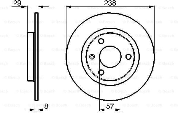 Brake Disc 0986478246 - image 5