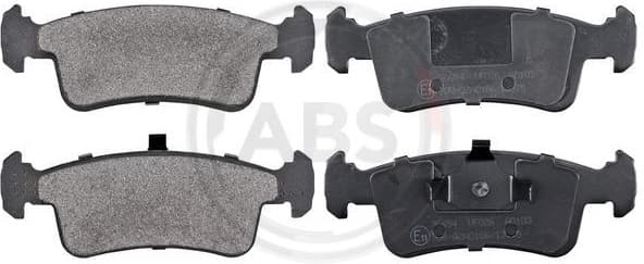 Brake Pad Set, disc brake 36654