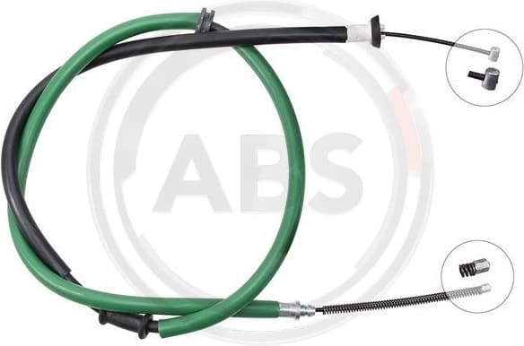 Cable Pull, parking brake K16847