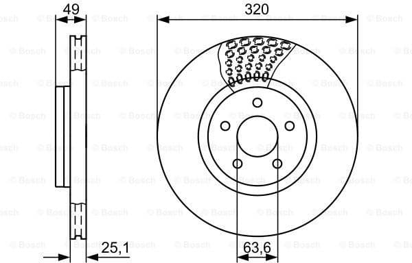 Brake Disc 0986479660 - image 2