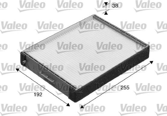 Filter, cabin air VALEO ESSENTIAL 698888