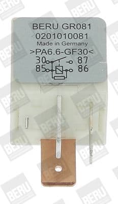 Žvakių relė, valdymo blokas