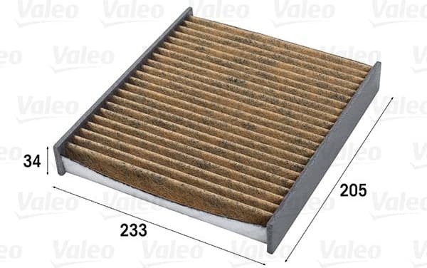Filter, cabin air VALEO PROTECT MAX 701011