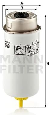 Filter diesel fuel WK8154