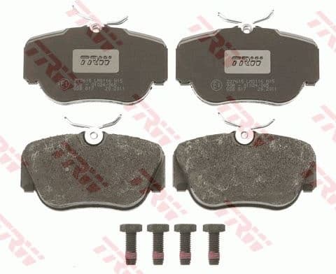 Brake Pad Set, disc brake COTEC GDB817 - image 2