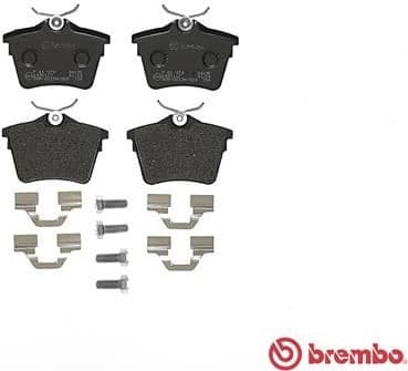 Brake pads rear, Top Quality P61079 - image 2