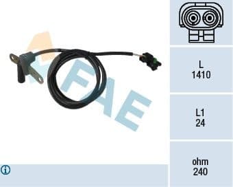 Sensor, crankshaft pulse 79146