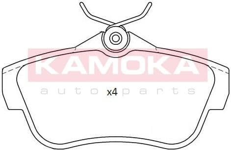 Brake Pad Set, disc brake JQ101174