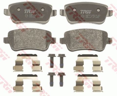 Brake Pad Set, disc brake COTEC GDB1637 - image 2