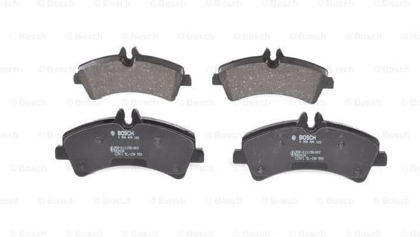 Brake Pad Set, disc brake 0986494122