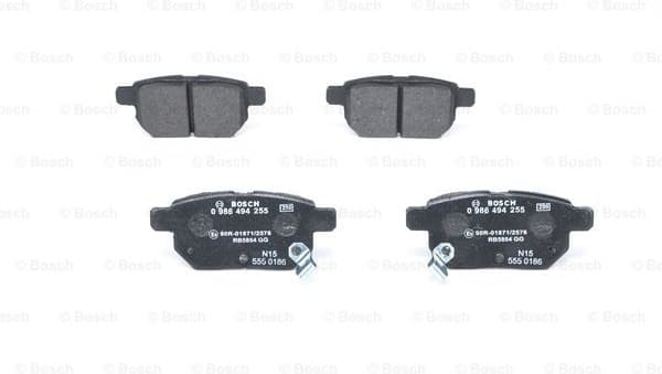 Brake Pad Set, disc brake 0986494255