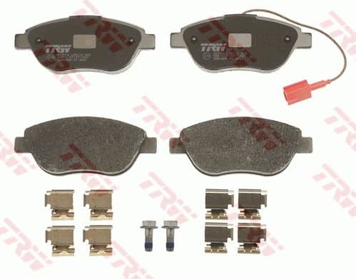 Brake Pad Set, disc brake COTEC GDB1655 - image 2