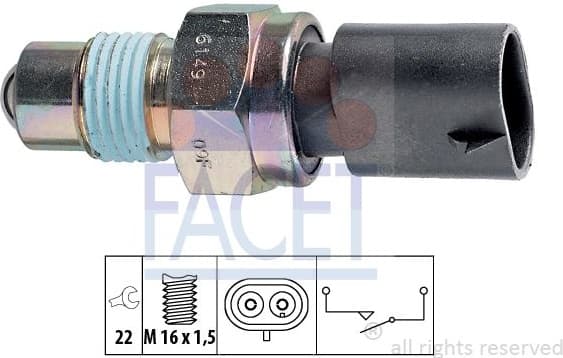 Switch reverse light 7.6149 - image 2