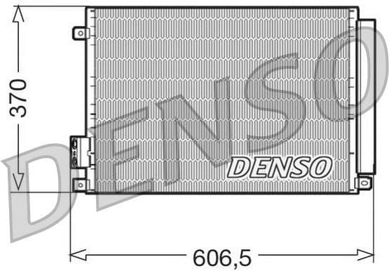 Condenser, air conditioning DCN09045 - image 2